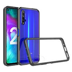 Custodia Lusso Alluminio Laterale Specchio 360 Gradi Cover K01 per Huawei Nova 5T Nero