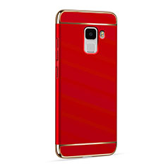 Custodia Lusso Alluminio per Huawei Honor 7 Dual SIM Rosso