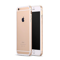 Custodia Lusso Laterale Alluminio per Apple iPhone 6 Plus Oro