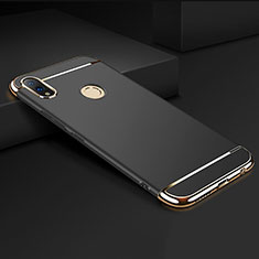 Custodia Lusso Metallo Laterale e Plastica Cover M01 per Huawei Honor 8X Nero