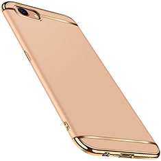 Custodia Lusso Metallo Laterale e Plastica Cover M01 per Oppo A3 Oro