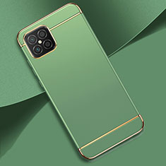 Custodia Lusso Metallo Laterale e Plastica Cover T01 per Huawei Nova 8 SE 5G Verde Pastello