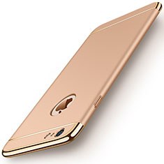 Custodia Lusso Metallo Laterale e Plastica per Apple iPhone 6S Oro