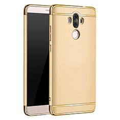 Custodia Lusso Metallo Laterale e Plastica per Huawei Mate 9 Oro