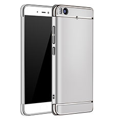 Custodia Lusso Metallo Laterale e Plastica per Xiaomi Mi 5S 4G Argento