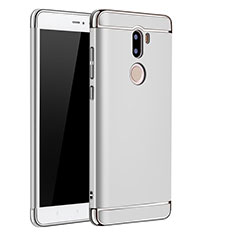Custodia Lusso Metallo Laterale e Plastica per Xiaomi Mi 5S Plus Argento