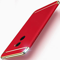 Custodia Lusso Metallo Laterale e Plastica per Xiaomi Mi Mix Evo Rosso