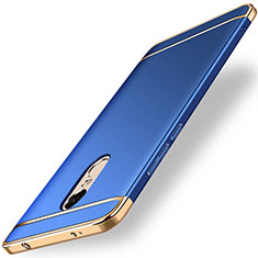 Custodia Lusso Metallo Laterale e Plastica per Xiaomi Redmi Note 4X Blu
