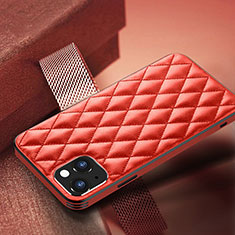 Custodia Lusso Pelle Cover A07 per Apple iPhone 14 Plus Rosso