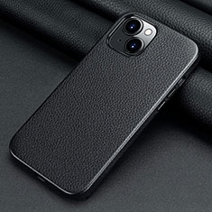 Custodia Lusso Pelle Cover A09 per Apple iPhone 13 Mini Nero