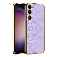 Custodia Lusso Pelle Cover AC2 per Samsung Galaxy S21 Plus 5G Viola