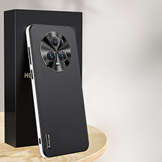 Custodia Lusso Pelle Cover AT1 per Huawei Honor Magic5 Pro 5G Nero