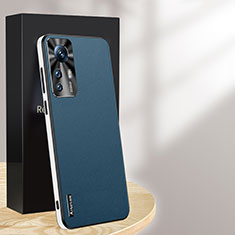 Custodia Lusso Pelle Cover AT1 per Xiaomi Mi 12T Pro 5G Blu