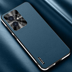 Custodia Lusso Pelle Cover AT2 per Huawei Honor 100 5G Blu