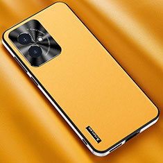 Custodia Lusso Pelle Cover AT2 per Huawei Honor 100 5G Giallo