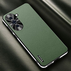 Custodia Lusso Pelle Cover AT2 per Huawei Nova 10 Pro Verde