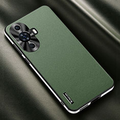 Custodia Lusso Pelle Cover AT2 per Huawei Nova 11 Pro Verde