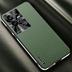 Custodia Lusso Pelle Cover AT2 per Vivo iQOO 11 Pro 5G Verde