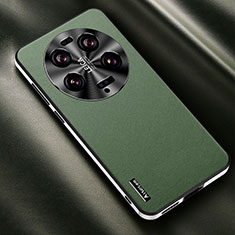Custodia Lusso Pelle Cover AT2 per Xiaomi Mi 13 Ultra 5G Verde