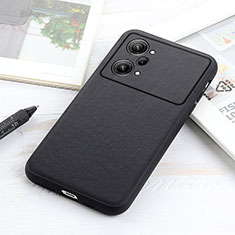 Custodia Lusso Pelle Cover B01H per Oppo K10 Pro 5G Nero