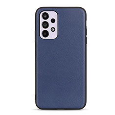 Custodia Lusso Pelle Cover B01H per Samsung Galaxy A33 5G Blu