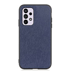 Custodia Lusso Pelle Cover B03H per Samsung Galaxy A33 5G Blu