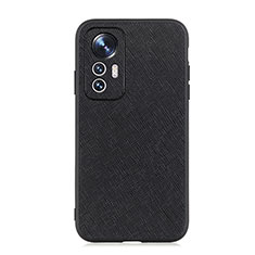 Custodia Lusso Pelle Cover B03H per Xiaomi Mi 12X 5G Nero