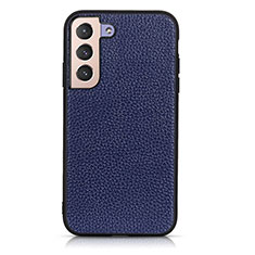 Custodia Lusso Pelle Cover B05H per Samsung Galaxy S23 5G Blu