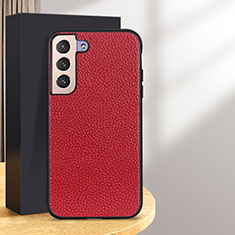 Custodia Lusso Pelle Cover B05H per Samsung Galaxy S25 Plus 5G Rosso