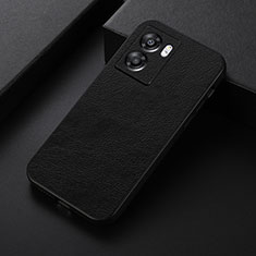 Custodia Lusso Pelle Cover B06H per Oppo A56S 5G Nero