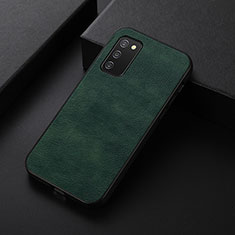 Custodia Lusso Pelle Cover B06H per Samsung Galaxy A02s Verde