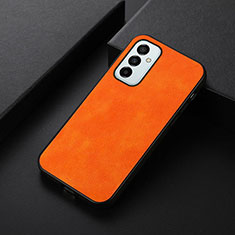Custodia Lusso Pelle Cover B06H per Samsung Galaxy F23 5G Arancione