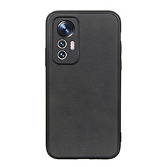 Custodia Lusso Pelle Cover B08H per Xiaomi Mi 12 Pro 5G Nero