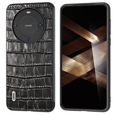 Custodia Lusso Pelle Cover BH4 per Huawei Mate 60 Pro+ Plus Nero