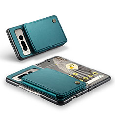 Custodia Lusso Pelle Cover C01S per Google Pixel Fold 5G Verde