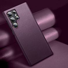 Custodia Lusso Pelle Cover C03 per Samsung Galaxy S22 Ultra 5G Viola