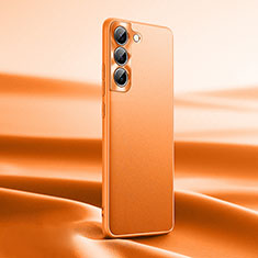 Custodia Lusso Pelle Cover C07 per Samsung Galaxy S21 5G Arancione