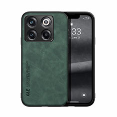Custodia Lusso Pelle Cover DY1 per OnePlus 10T 5G Verde