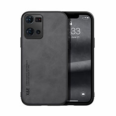 Custodia Lusso Pelle Cover DY1 per Oppo Reno7 4G Nero