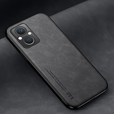 Custodia Lusso Pelle Cover DY1 per Oppo Reno7 Lite 5G Nero