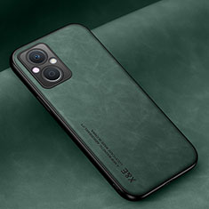 Custodia Lusso Pelle Cover DY1 per Oppo Reno7 Z 5G Verde