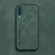 Custodia Lusso Pelle Cover DY1 per Samsung Galaxy A50 Verde