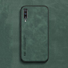 Custodia Lusso Pelle Cover DY1 per Samsung Galaxy A70S Verde