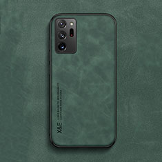 Custodia Lusso Pelle Cover DY1 per Samsung Galaxy Note 20 Ultra 5G Verde