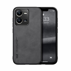 Custodia Lusso Pelle Cover DY1 per Vivo X80 Lite 5G Nero