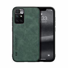 Custodia Lusso Pelle Cover DY1 per Xiaomi Redmi 10 (2022) Verde