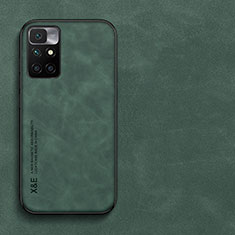 Custodia Lusso Pelle Cover DY1 per Xiaomi Redmi 10 Prime (2022) Verde