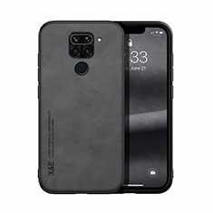 Custodia Lusso Pelle Cover DY1 per Xiaomi Redmi Note 9 Nero