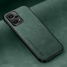 Custodia Lusso Pelle Cover DY2 per Xiaomi Poco F5 5G Verde