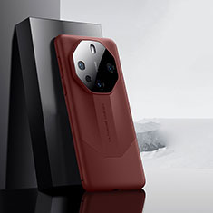 Custodia Lusso Pelle Cover JB2 per Huawei Mate 60 Pro+ Plus Rosso